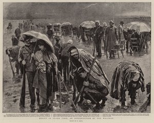 Bisley in Flood Time, an Interruption by the Weather by William Small